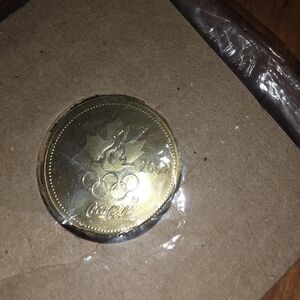Owen Nolan Coin Coca-Cola Salt Lake 2002 Olympic Winter Game Canadian Hockey
